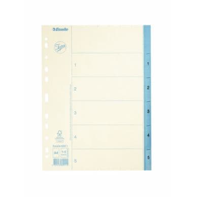 ESSELTE Rekisteri Esselte Jopa 1-5 A4 paperi 69911 Vastaa: N/A