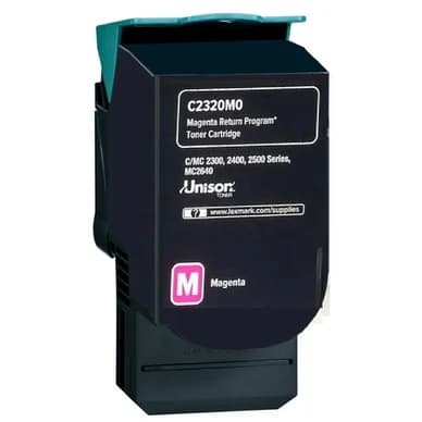 Lexmark Värikasetti magenta, 3500 sivua C240X30 Vastaa: N/A