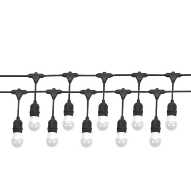 Spectrum LED Garland 10m valojohto 10xE27 lamput IP44 WOJ14342 Vastaa: N/A