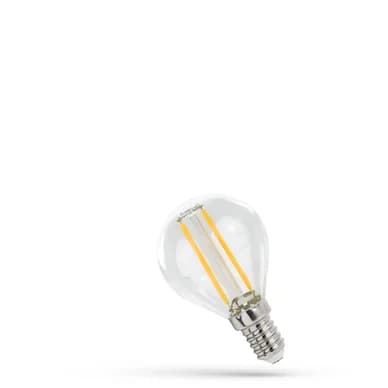 Spectrum LED LED Pallolamppu kirkas E14 1W 2700K 100 lumenia WOJ14579 Vastaa: N/A