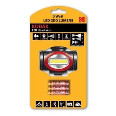 Kodak Kodak LED otsalamppu 300 lumenia sisältäen 3 AAA-paristoa 887930413878 Vastaa: N/A