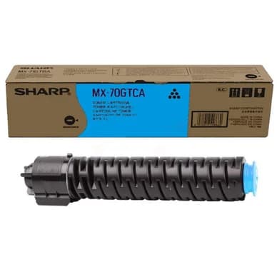 Sharp Värikasetti cyan 32.000 sivua MX70GTCA Vastaa: N/A