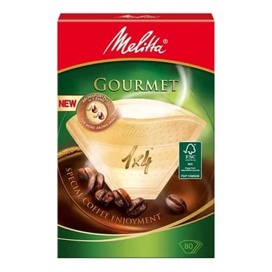 Melitta Melitta suodatinpussi Gourmet 1 x 4, 80 kpl 4006508190751 Vastaa: N/A