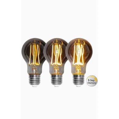 Star Trading LED-lamppu E27 A60 Soft Glow Smoke 3-vaiheinen muisti 355-88 Vastaa: N/A