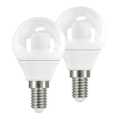 AIRAM LED-lamppu E14 4,9W 2700K 470 lumen 2-pack pienkupuinen 4711780 Vastaa: N/A