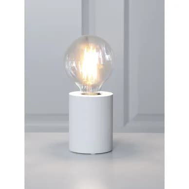Star Trading Pöytävalaisin puusta E27 valkoinen 10x8cm 7391482015525 Vastaa: N/A