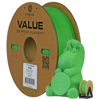 Prima PrimaValue PLA+ - 1,75mm - 1kg - Vihreä 7340002119502 Vastaa: N/A