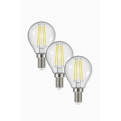 AIRAM LED-maapallolamppu E14 3,7W/827 Himmennettävä 3-Pakkaus 9410796 Vastaa: N/A