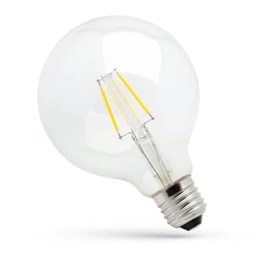Spectrum LED LED Globe lamppu Kirkas E27 4W 2700K 380 lumenia WOJ14643 Vastaa: N/A