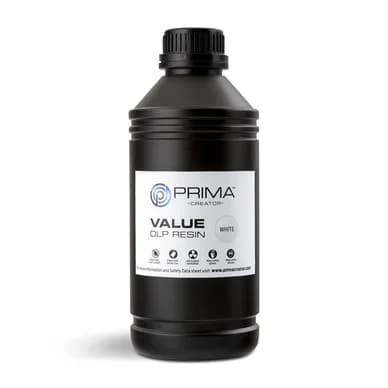 Prima PrimaCreator Value DLP / UV Resin 1000 ml Valkoinen 7340002114453 Vastaa: N/A
