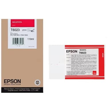 Epson Epson T6023 Mustepatruuna Magenta T6023 Vastaa: N/A