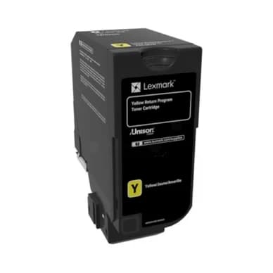 Lexmark Värikasetti keltainen, 12.000 sivua 74C2HY0 Vastaa: N/A