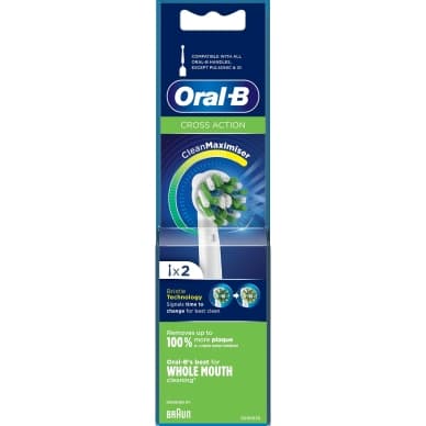 Oral-B Oral-B Refiller Cross Action 2-pakkaus 4210201316817 Vastaa: N/A