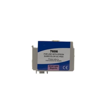 WL Mustepatruuna, korvaa Epson T7606, vaalea magenta, 32 ml 0T7606 Vastaa: T7606