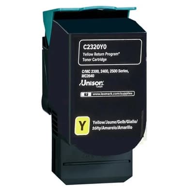Lexmark Lexmark C242XY0 Värikasetti keltainen 3.500 sivua C242XY0 Vastaa: N/A