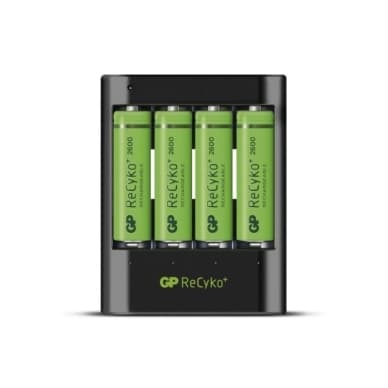 GP BATTERIES GP ReCyko U421 akkulaturi USB + 4 AA 2600mAh 202229 Vastaa: N/A