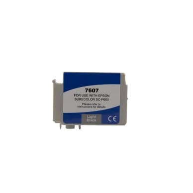 WL Mustepatruuna, korvaa Epson T7607, vaalea musta, 32 ml 0T7607 Vastaa: T7607