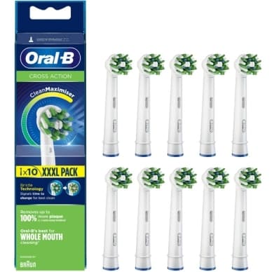 Oral-B Oral-B Refiller Cross Action 10-pakkaus 4210201321507 Vastaa: N/A