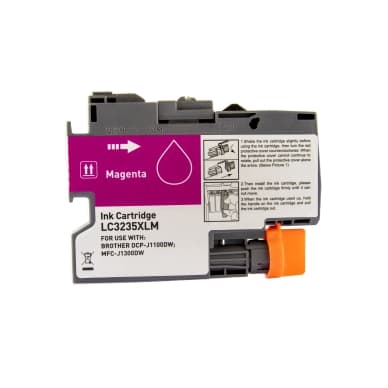 WL Mustepatruuna, korvaa Brother LC3235XL M, magenta, 5000 sivua 0LC3235XLM Vastaa: LC3235XLM
