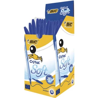 Bic BIC Cristal Soft Medium Sininen (50) 951434 Vastaa: N/A