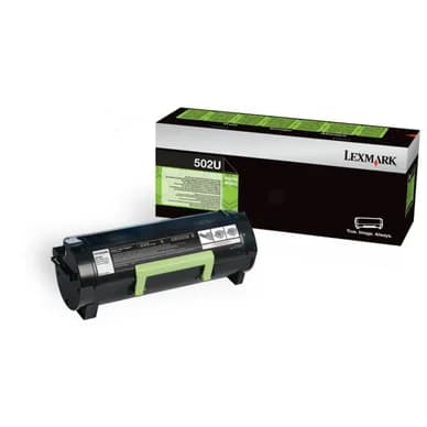 Lexmark Lexmark 502U Värikasetti musta 50F2U00 Vastaa: N/A