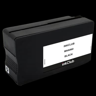 inkClub Mustepatruuna, korvaa HP 953XL, musta, 2.000 sivua MHA960 Vastaa: L0S70AE