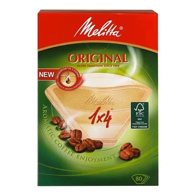 Melitta Melitta suodatinpussit 1 x 4, ruskea, 80 kpl 4006508122394 Vastaa: N/A