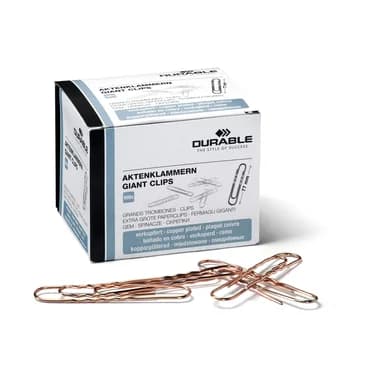 DURABLE Durable paperiliitin 77mm, 100 kpl 4005546102092 Vastaa: N/A