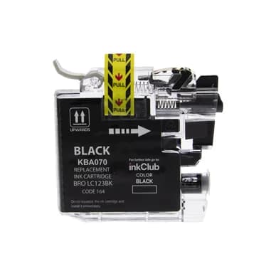 inkClub Mustepatruuna musta, 650 sivua KBA070 Vastaa: LC123BK