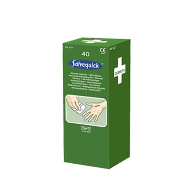 Salvequick Salvequick haavanpuhdistaja Savett, 40 kpl 3227 Vastaa: N/A