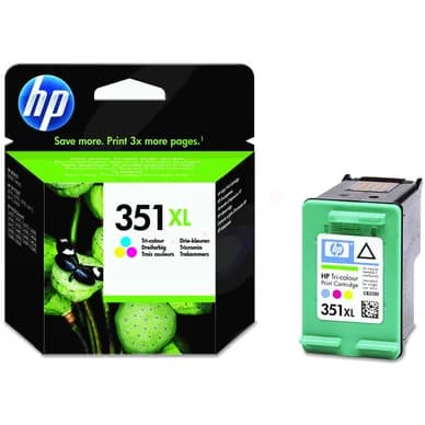 HP HP 351XL Mustepatruuna 3-väri, 580 sivua CB338EE Vastaa: N/A
