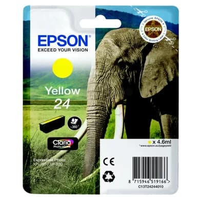 Epson Epson 24 Mustepatruuna Keltainen T2424 Vastaa: N/A