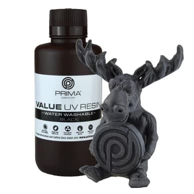 Prima PrimaCreator Value Water Washable UV Resin - 500ml - Musta 7340002117706 Vastaa: N/A
