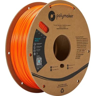 Polymaker Polymaker Polylite PETG 1,75 mm - 1kg Oranssi 6938936710110 Vastaa: N/A