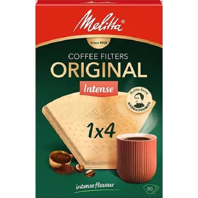 Melitta Melitta suodatinpussi Original Intense 1 x 4, 80 pss 4006508208821 Vastaa: N/A