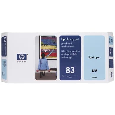 HP HP 83 Tulostuspää vaalea syaani C4964A Vastaa: N/A