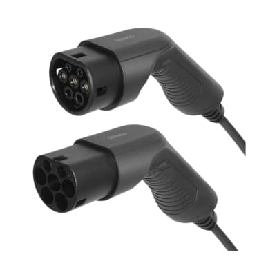 DELTACO Latauskaapeli tyyppi 2-tyyppi 2, 1-vaihesähkö, 16A, 3 metriä EV-1203 Vastaa: N/A