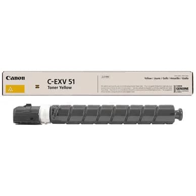 Canon Canon C-EXV 51 Y Värikasetti keltainen, 60.000 sivua 0484C002 Vastaa: N/A
