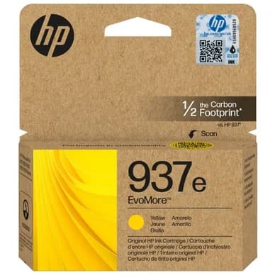 HP HP 937E (XL) Mustepatruuna keltainen 4S6W8NE Vastaa: N/A