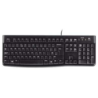 LOGITECH Logitech K120, näppäimistö, Pan-Nordic 920-002822 Vastaa: N/A