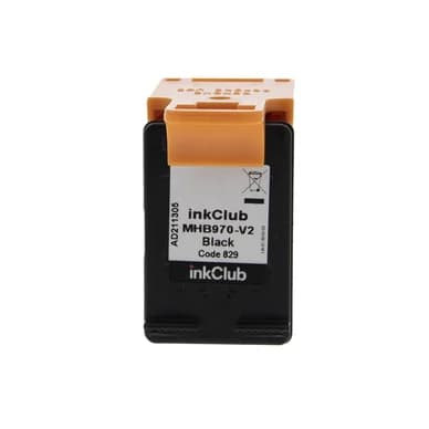 inkClub Mustepatruuna, korvaa HP 304, musta MHB970-V2 Vastaa: N9K06AE