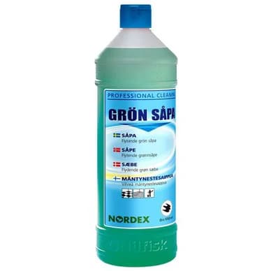 Nordex Nordex yleispuhdistaja Grönsåpa, 1l 62532301 Vastaa: N/A