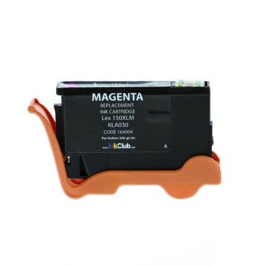 inkClub Mustepatruuna, korvaa Lexmark 150XL, magenta KLA030 Vastaa: 14N1616E