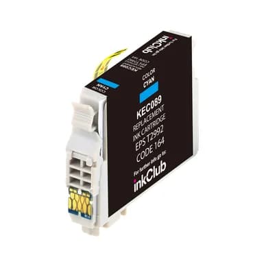 inkClub Mustepatruuna, korvaa Epson 29XL syaani KEC089 Vastaa: T2992