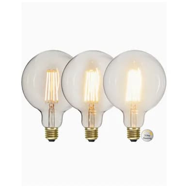 Star Trading Globe-lamppu 3-asteinen himmennys G125 E27 LED 7 W 2100K 354-87 Vastaa: N/A