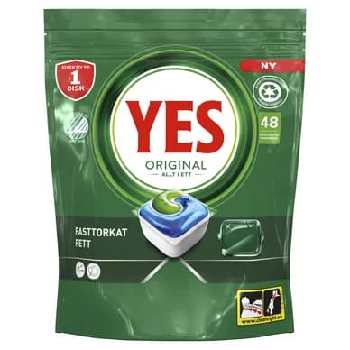 YES YES All in One Original Konetiskiaine, 48 kpl 8700216240239 Vastaa: N/A