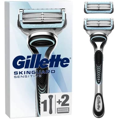 Gillette Gillette Skinguard Sensitive partahöylä + 2 partaterä 8001090613646 Vastaa: N/A