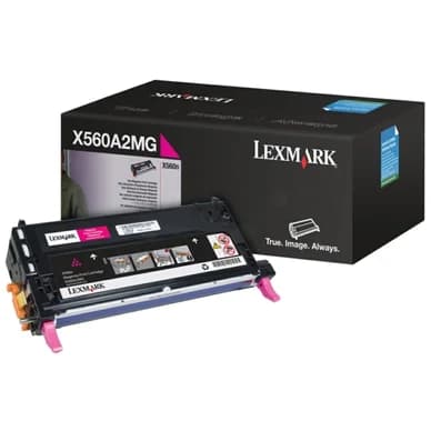 Lexmark Värikasetti magenta 4.000 sivua X560A2MG Vastaa: N/A