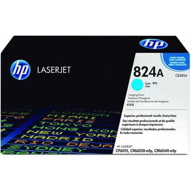 HP HP 824A Rumpu värijauheen siirtoon cyan CB385A Vastaa: N/A