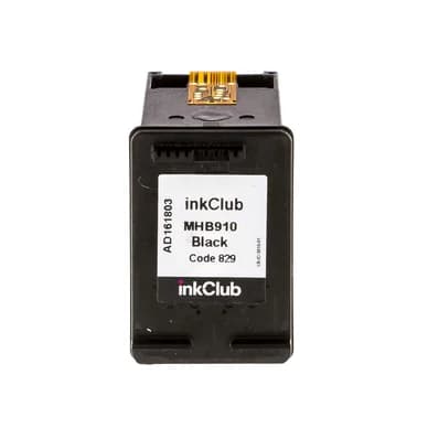 inkClub Mustepatruuna, korvaa HP 62XL, musta, 600 sivua MHB910 Vastaa: C2P05AE